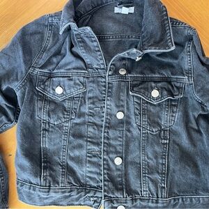Women’s Black Denim Top Shop Jacket